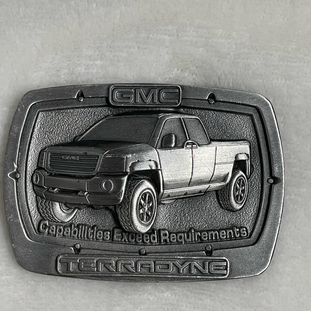Concept Truck Belt Buckle GMC Chevy Terradyne Professional Grade Prototype Truck